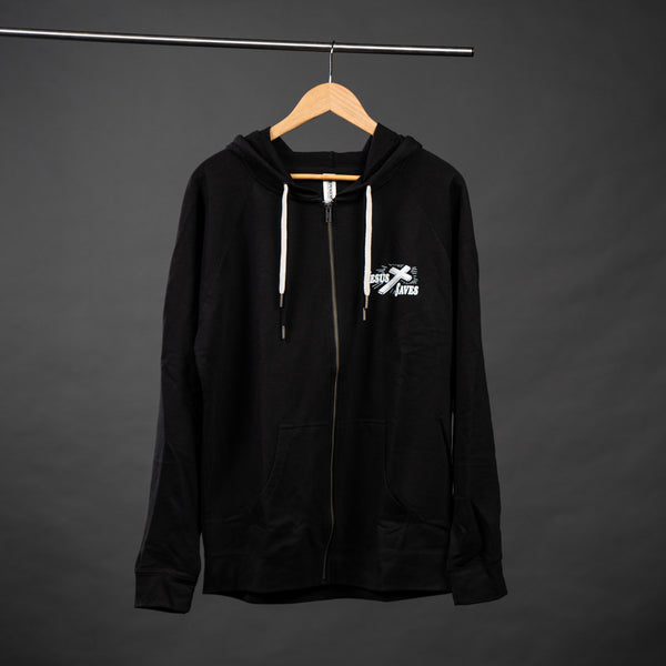 Jesus Saves Zip-Up Hoodie