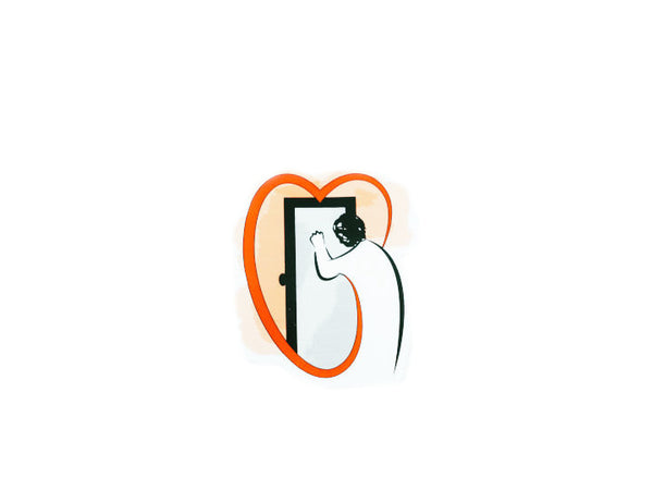 Jesus at the Door Sticker (Scott McNamara)