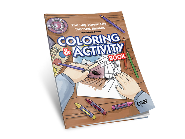 The Boy Whose Life Touched Millions - Coloring and Activity book