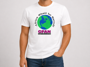 Global Africa Shall Be Saved Retro T Shirt