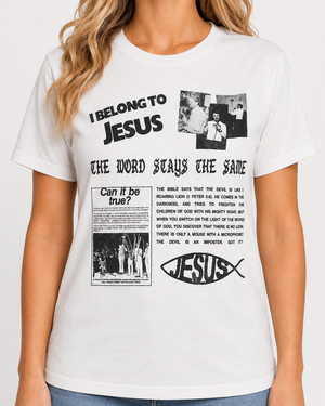 I Belong to Jesus Newspaper Classic T Shirt