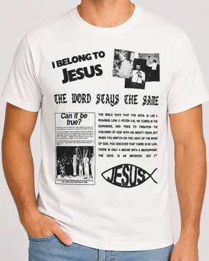 I Belong to Jesus Newspaper Classic T Shirt