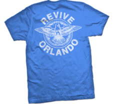 REVIVE ORLANDO Denim Blue T Shirt