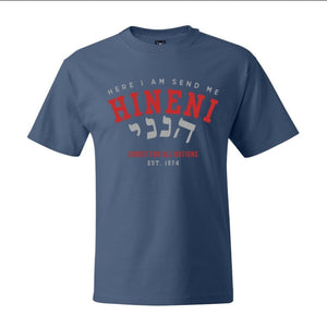 Hineni T-Shirt, Denim