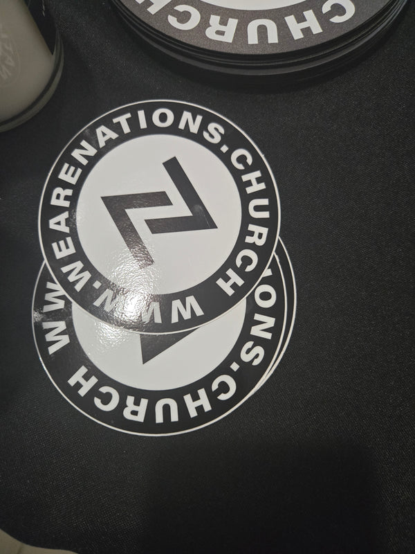 Nations Sticker 1 inch