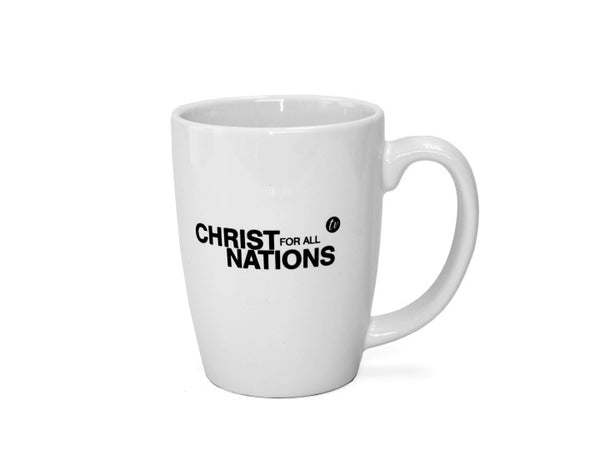 Christ for all Nations TV Mug (White) - Christ For All Nations Store - Christian Products