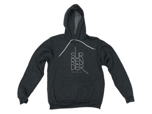 Surrender (Hoodie, Dark Grey) - Christ For All Nations Store - Christian Products