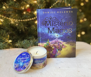 El Misterio de los Magos Book & Candle (Mystery of the Magi) - Christ For All Nations Store - Christian Products