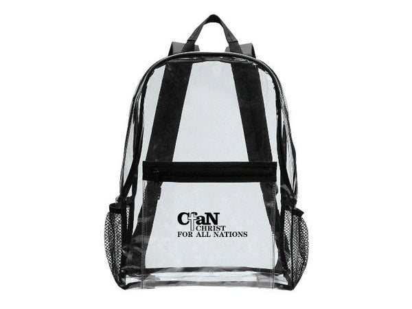 CfaN Clear Stadium Backpack