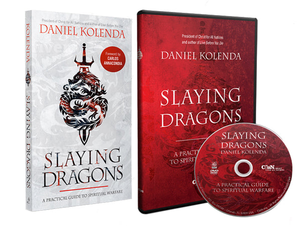 Slaying Dragons Book & DVD Bundle - Christ For All Nations Store - Christian Products