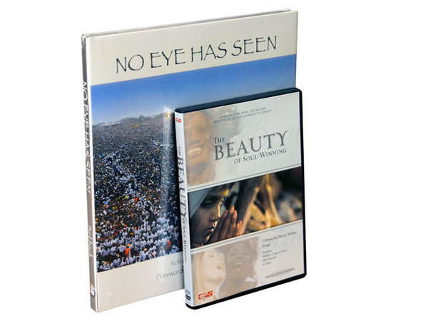 No Eye Has Seen (Book) and Beauty of Soul-Winning (DVD) - Christ For All Nations Store - Christian Products