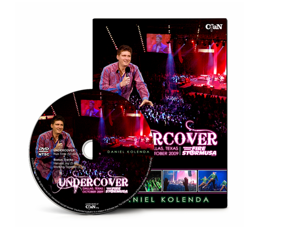 Daniel Kolenda - Undercover from FireStorm USA (DVD) - Christ For All Nations Store - Christian Products