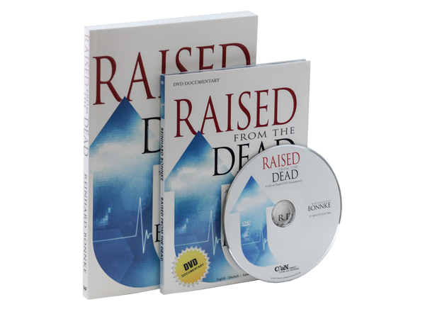 Raised From The Dead (Book) & (DVD) Pack - Christ For All Nations Store - Christian Products