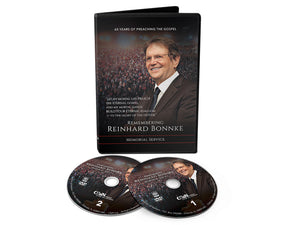 Remembering Reinhard Bonnke Memorial Service DVD - Christ For All Nations Store - Christian Products
