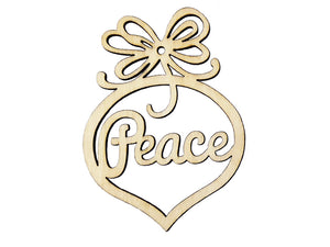 “Peace” Christmas Ornament - Christ For All Nations Store - Christian Products