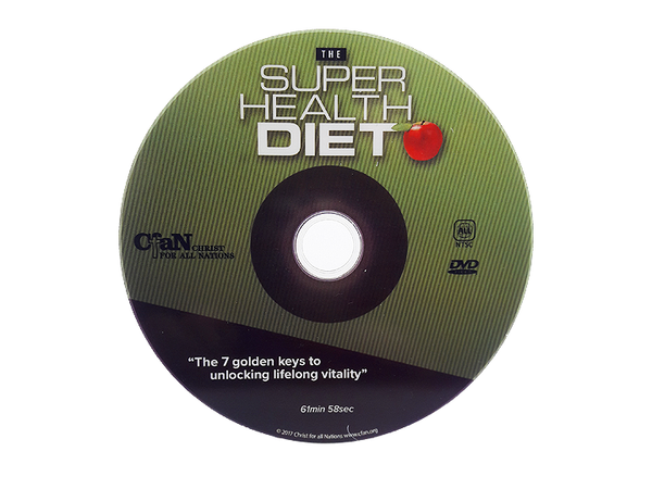 Super Health Diet DVD - Christ For All Nations Store - Christian Products
